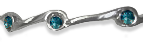 Zircon Birthstone Stacker Ring by The Urban Charm