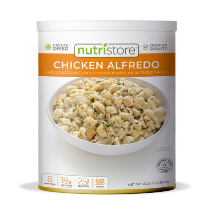 Chicken Alfredo - #10 Can by Nutristore