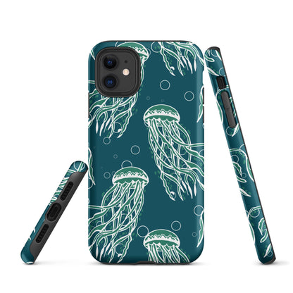 Nautical Jellyfish Tough Case for iPhone®