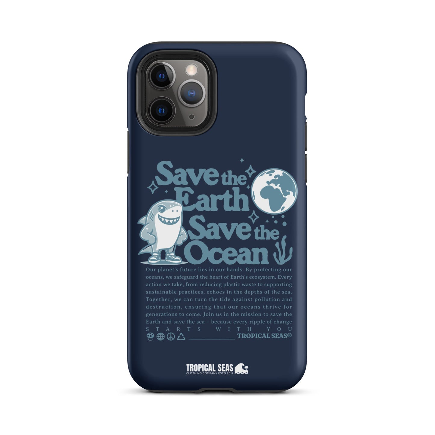 Save the Earth and Seas Tough Case for iPhone®