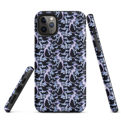 Purple Sea Dragons at Night Tough Case for iPhone®