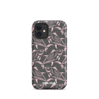 Nautical Pink Tuna Tough Case for iPhone®