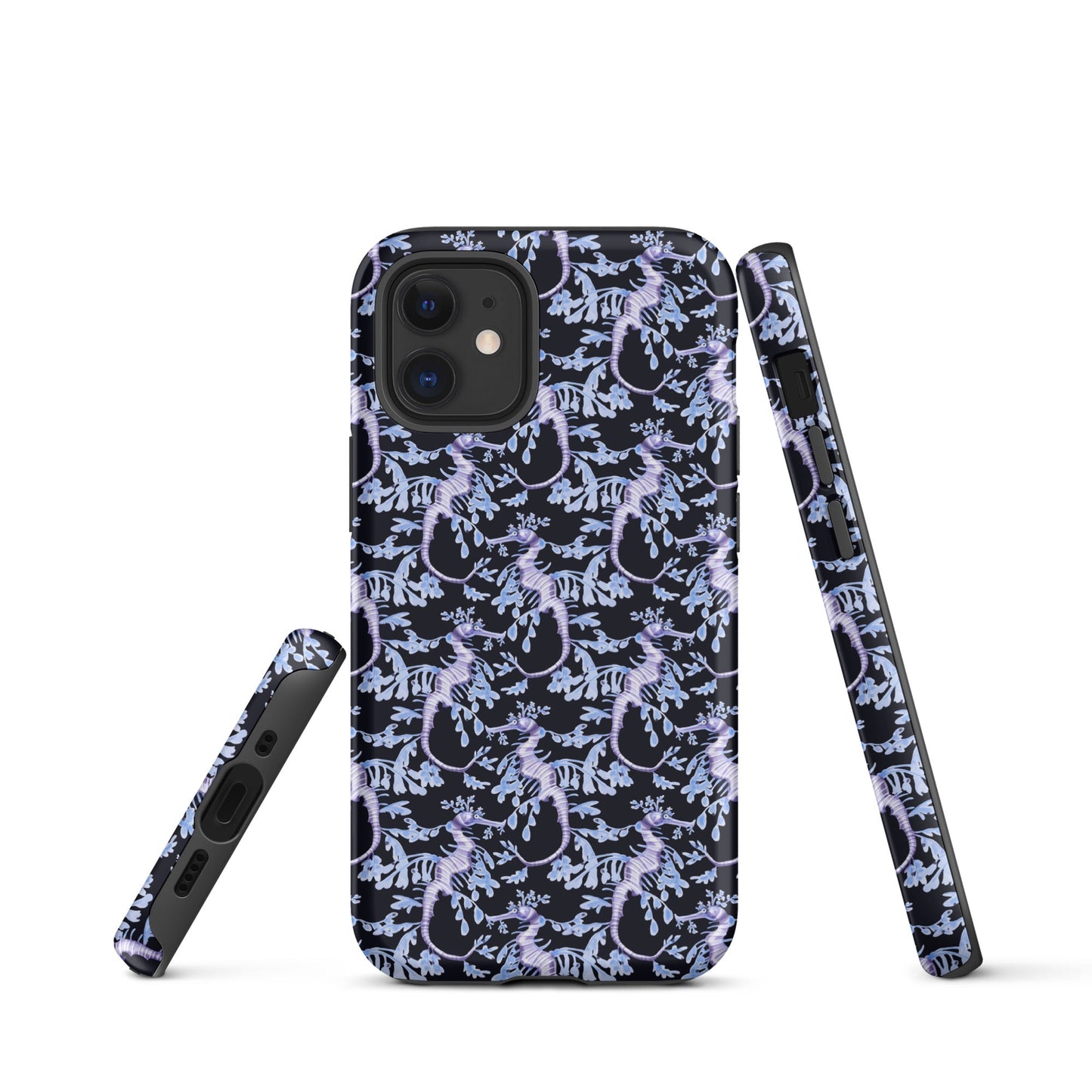 Purple Sea Dragons at Night Tough Case for iPhone®