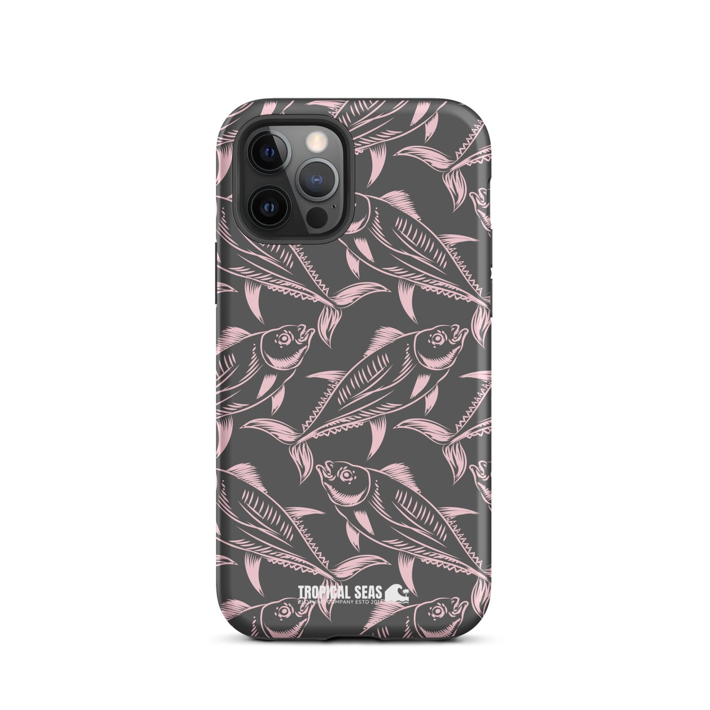 Nautical Pink Tuna Tough Case for iPhone®