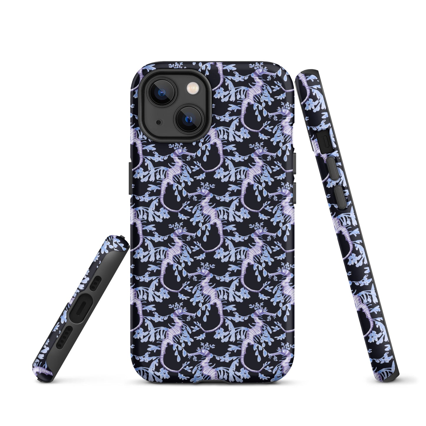 Purple Sea Dragons at Night Tough Case for iPhone®