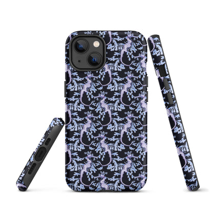 Purple Sea Dragons at Night Tough Case for iPhone®