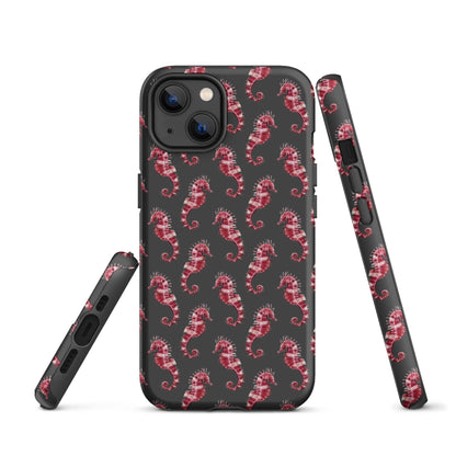 Candy Cane Sea Horse Tough Case for iPhone®