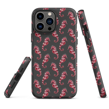 Candy Cane Sea Horse Tough Case for iPhone®