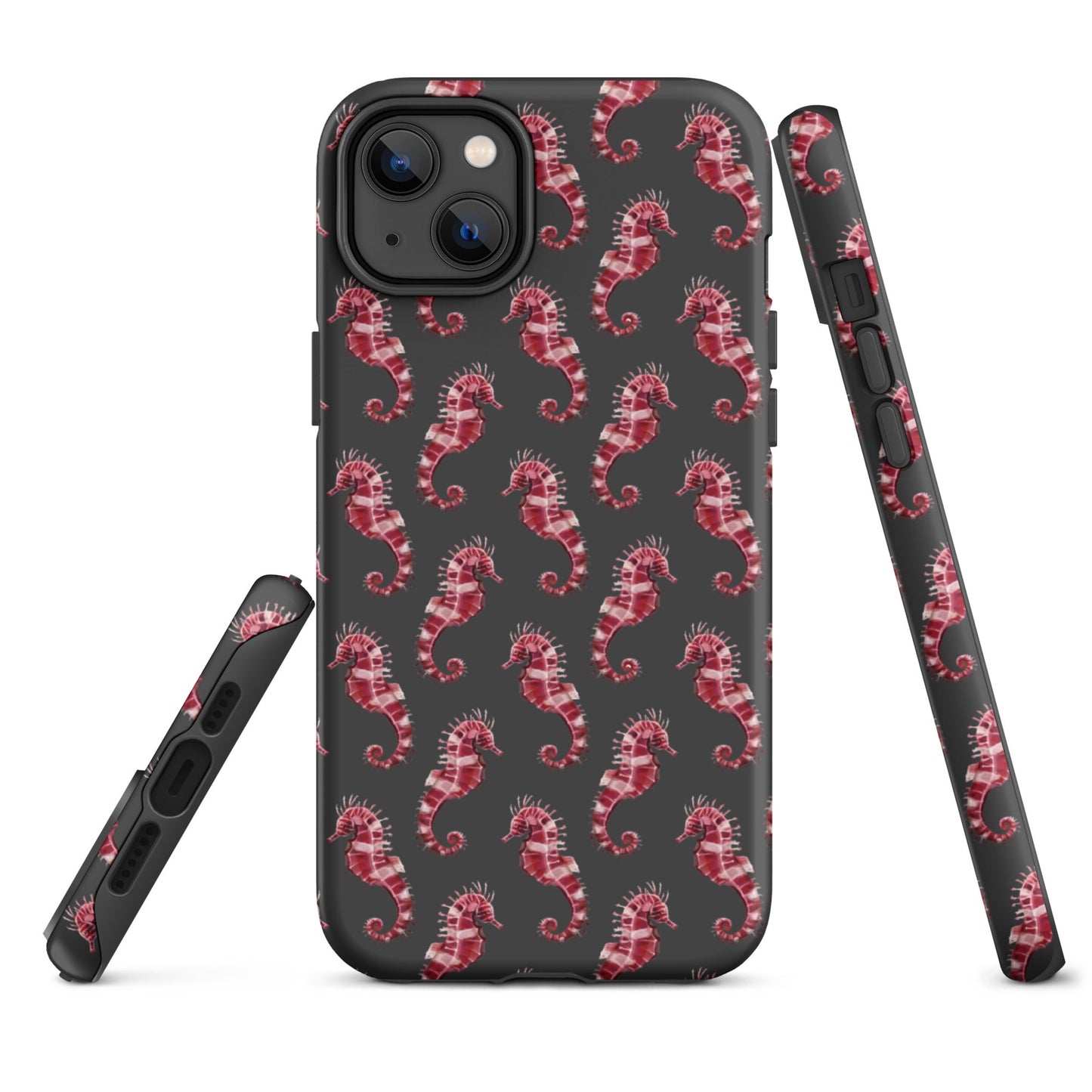 Candy Cane Sea Horse Tough Case for iPhone®