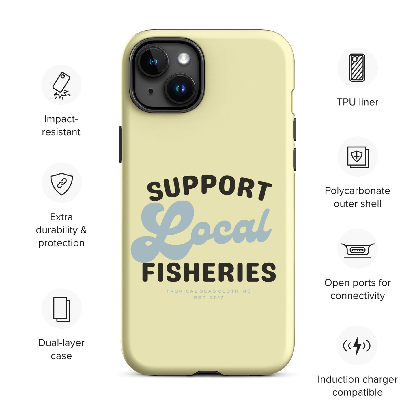 Local Fisheries Tough Case for iPhone®