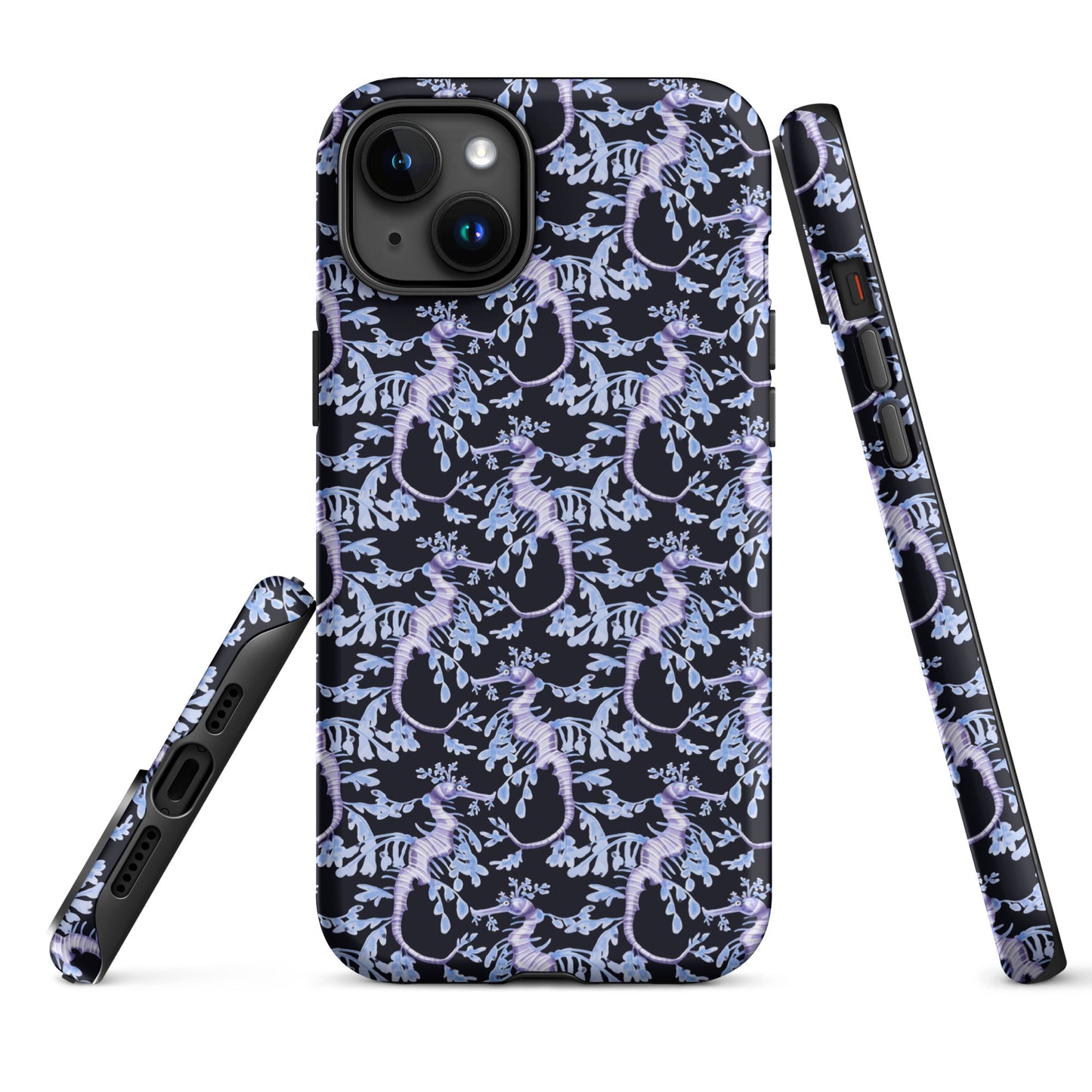 Purple Sea Dragons at Night Tough Case for iPhone®