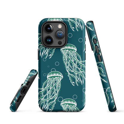 Nautical Jellyfish Tough Case for iPhone®