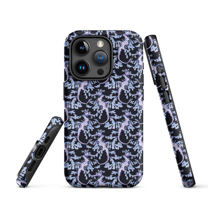 Purple Sea Dragons at Night Tough Case for iPhone®