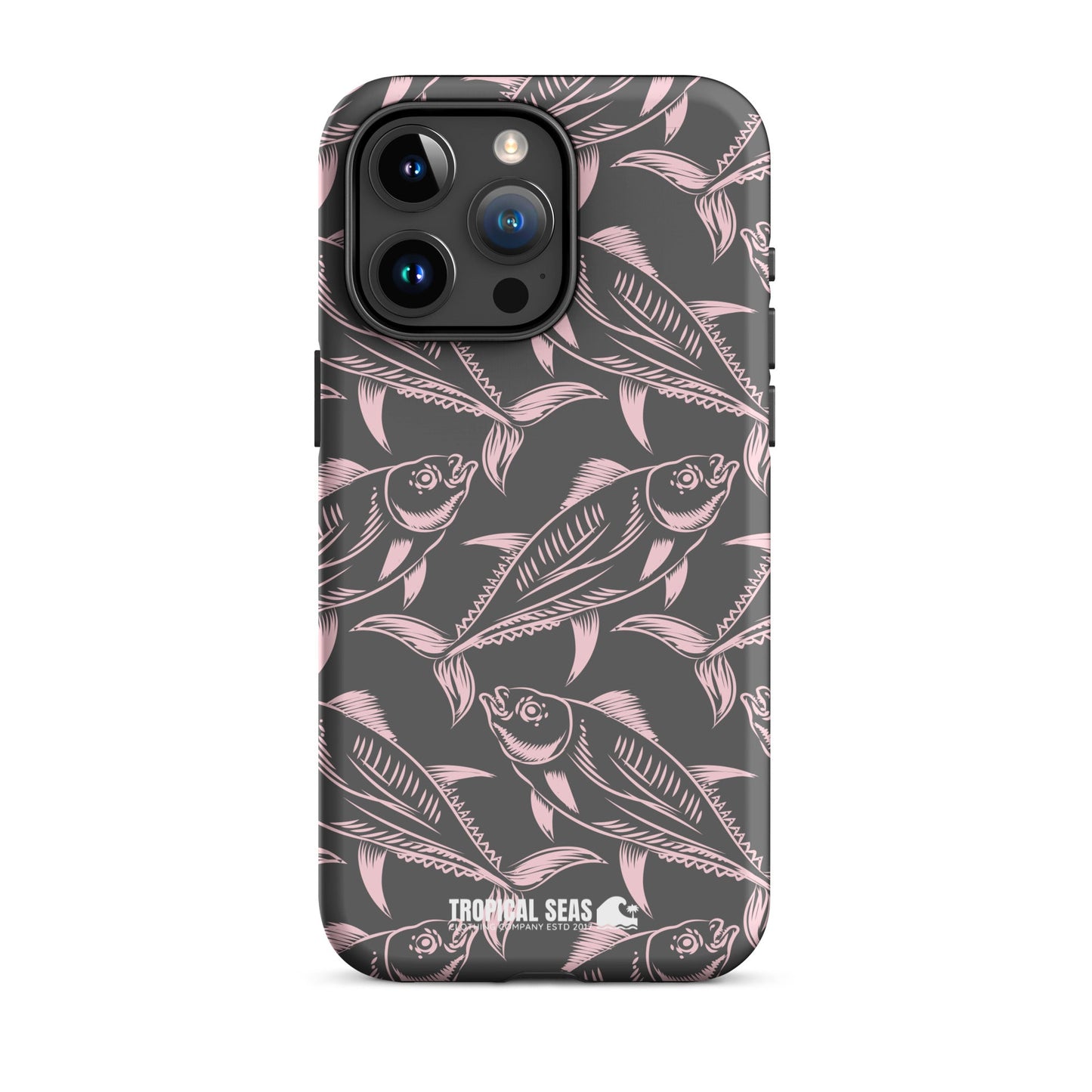 Nautical Pink Tuna Tough Case for iPhone®