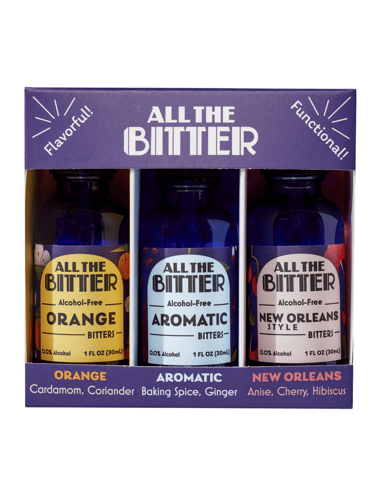 Classic Bitters Travel Pack by All The Bitter