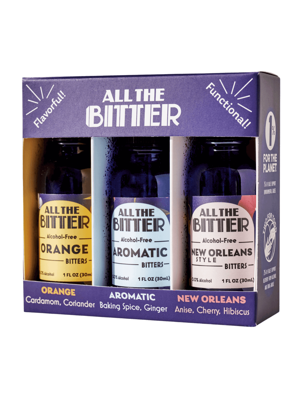 Classic Bitters Travel Pack by All The Bitter