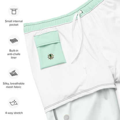 Men's Sea Green Eco Board Shorts