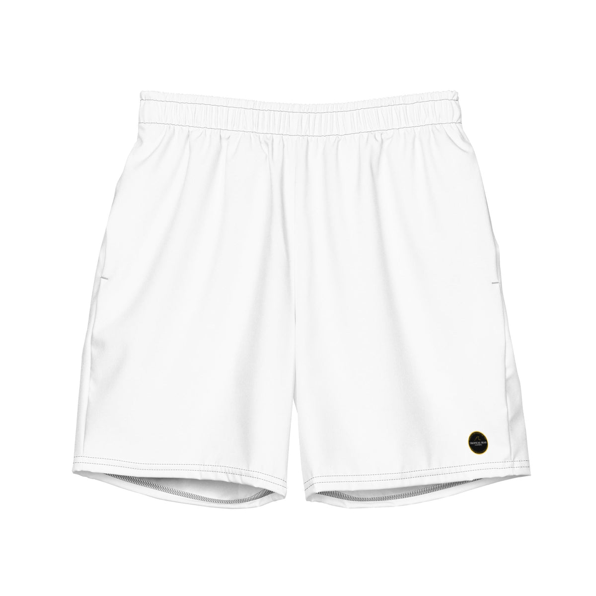 Men's White Eco Board Shorts