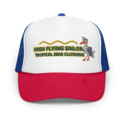 High Flying Sailor Foam trucker hat