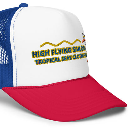 High Flying Sailor Foam trucker hat