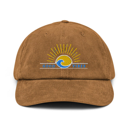 Local Sunrise Tropical Corduroy Hat