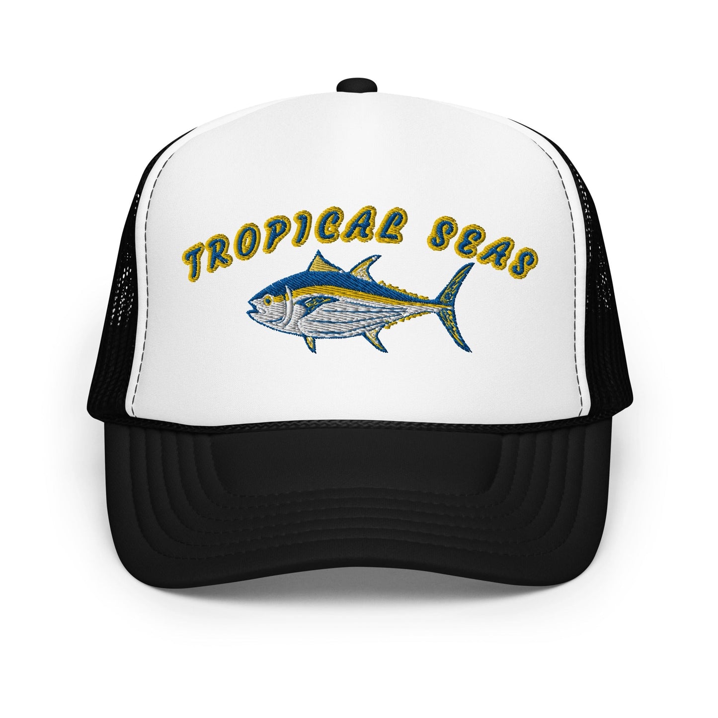 Tropical Seas Tuna Foam trucker hat