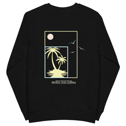 Unisex Neon Nights Organic Sweatshirt