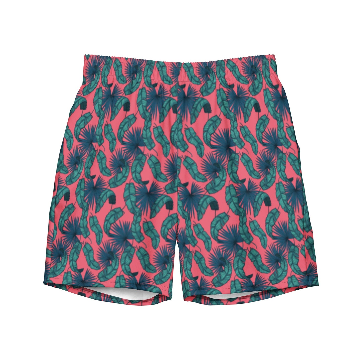 Men's Tropical Flamingo Palms Board Shorts