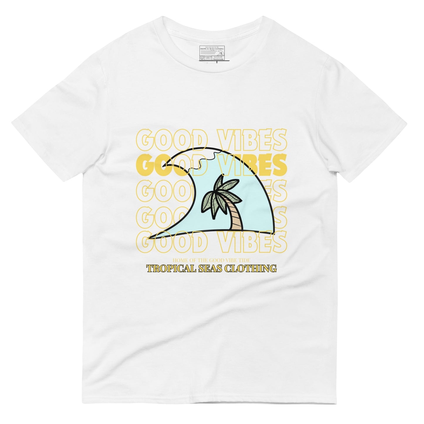 Tropical Seas "Good Vibes" Short-Sleeve T-Shirt