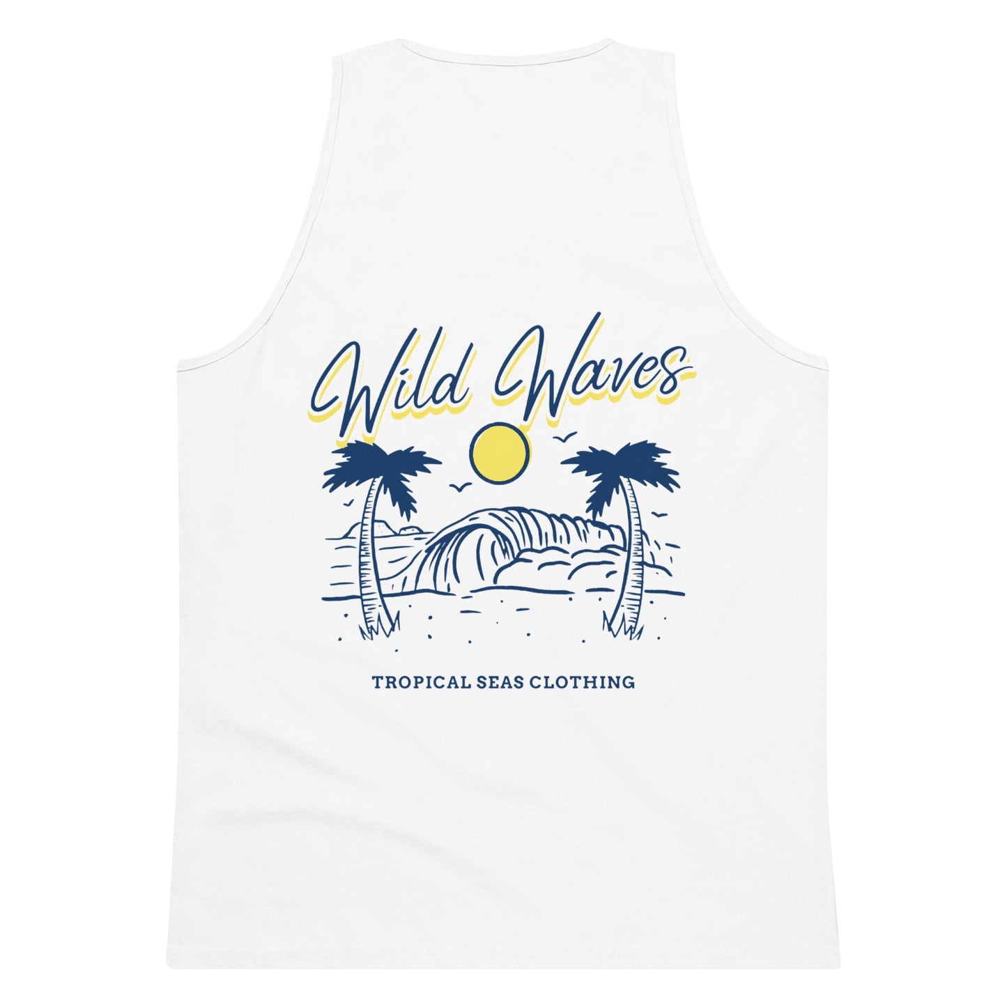 Men’s Premium Wild Waves Tank Top