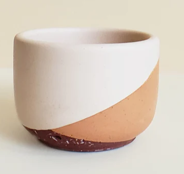 Signature Concrete Candle - Tulip (small) Handpainted Concrete Candle