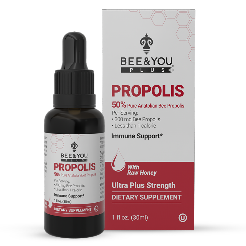 Propolis 50% Pure Liquid Extract - Ultra Plus Potency