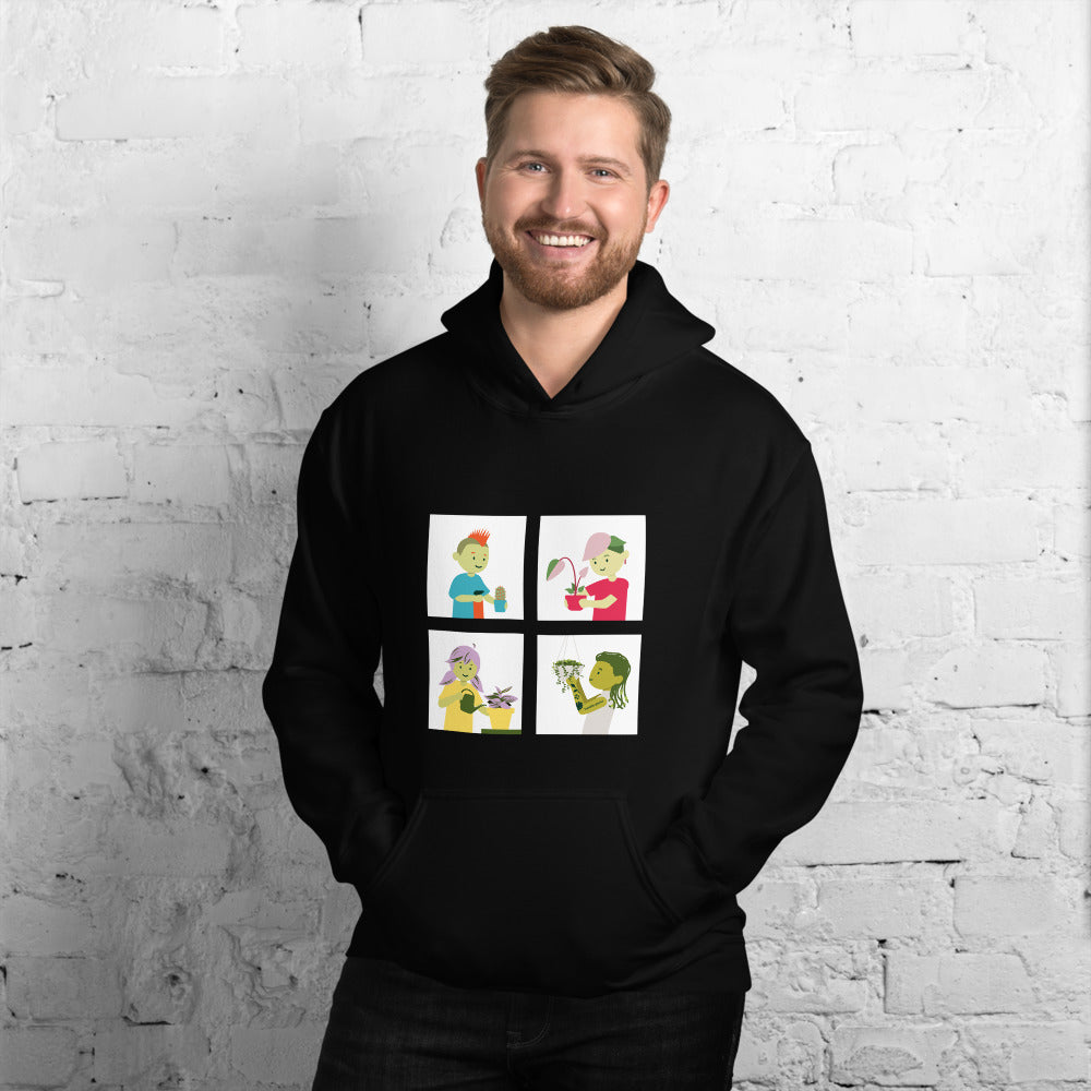 Bumble Plants "Plant Parent Persona" Hoodie (Mens) by Bumble Plants