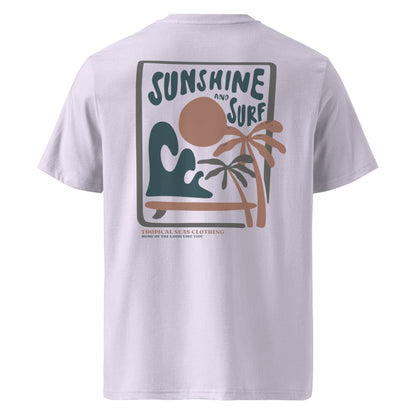 Tropical Sunshine & Surf organic cotton t-shirt