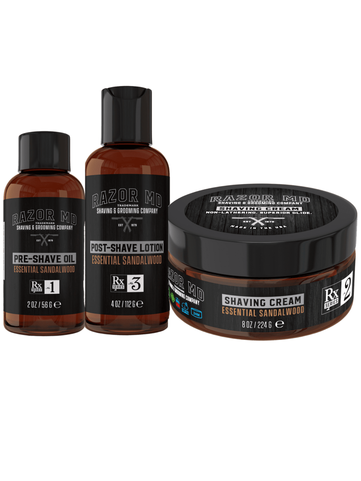 Shaving Bundle and Gift Set - Sandalwood