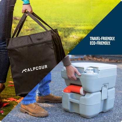 Alpcour Compact Portable Toilet