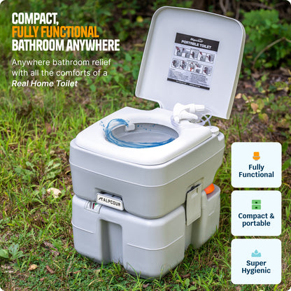 Alpcour Compact Portable Toilet