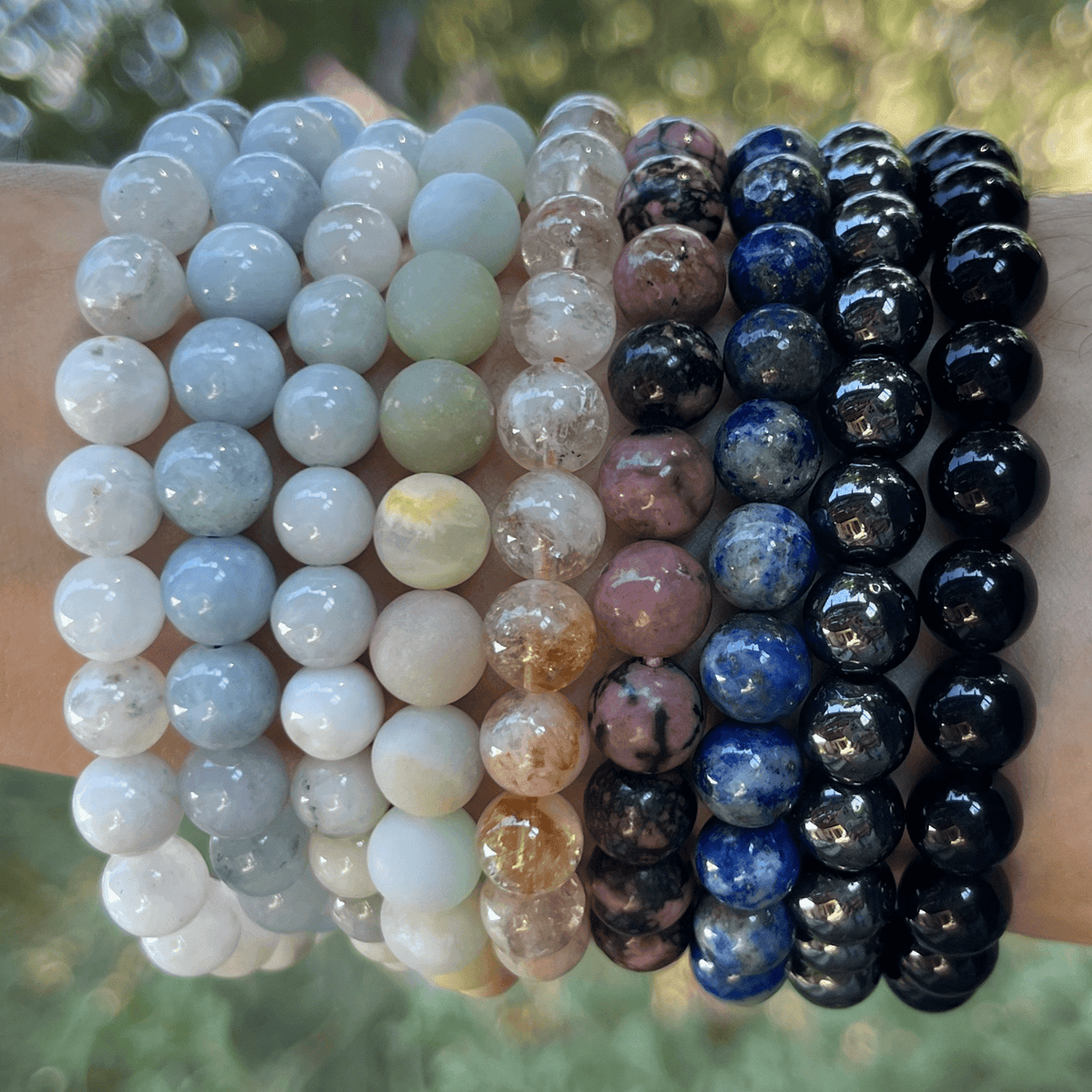 Crystal Healing Beaded Bracelet