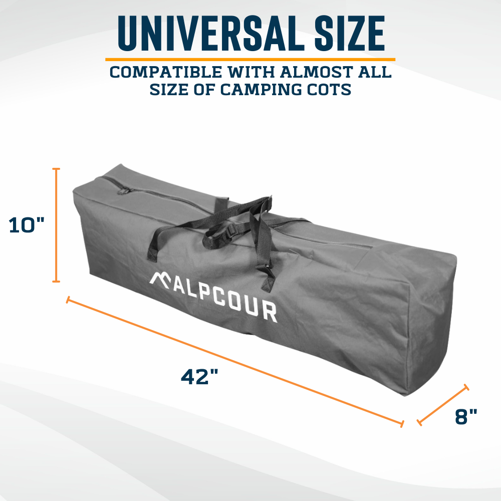 Alpcour Heavy Duty Camping Cot Bag