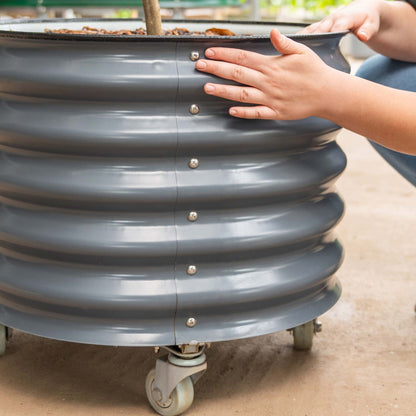 Self-Watering Rolling Planter