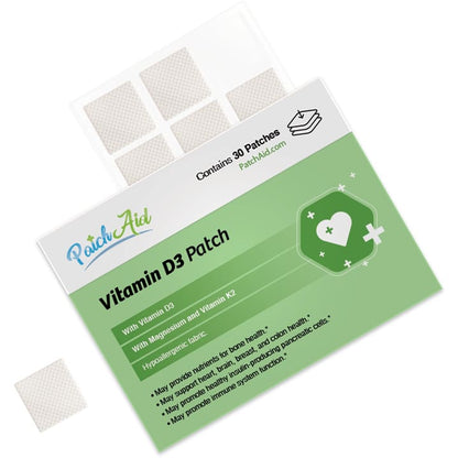 Vitamin D3 with K2 Vitamin Patch