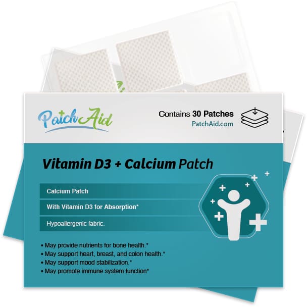 Vitamin D3/Calcium Vitamin Patch