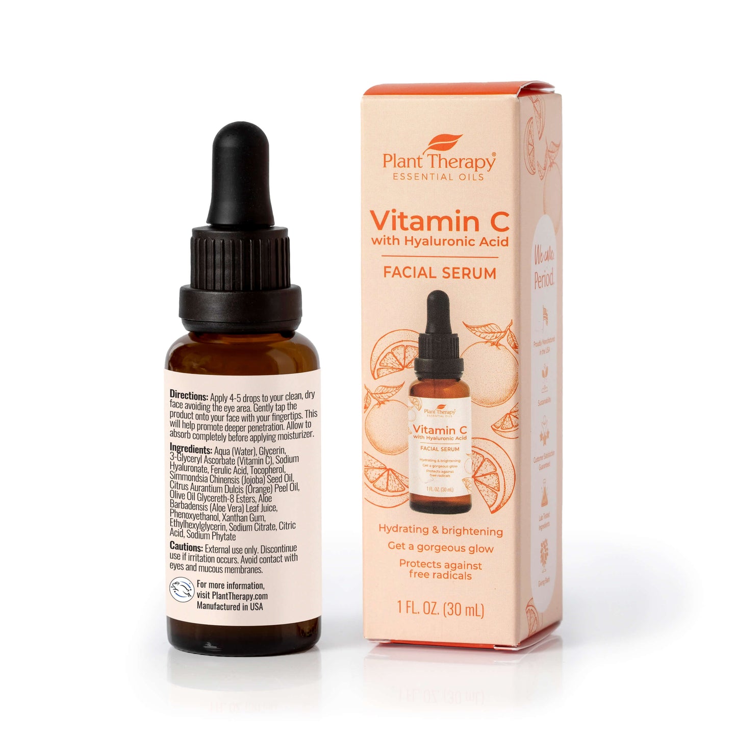 Vitamin C with Hyaluronic Acid Facial Serum