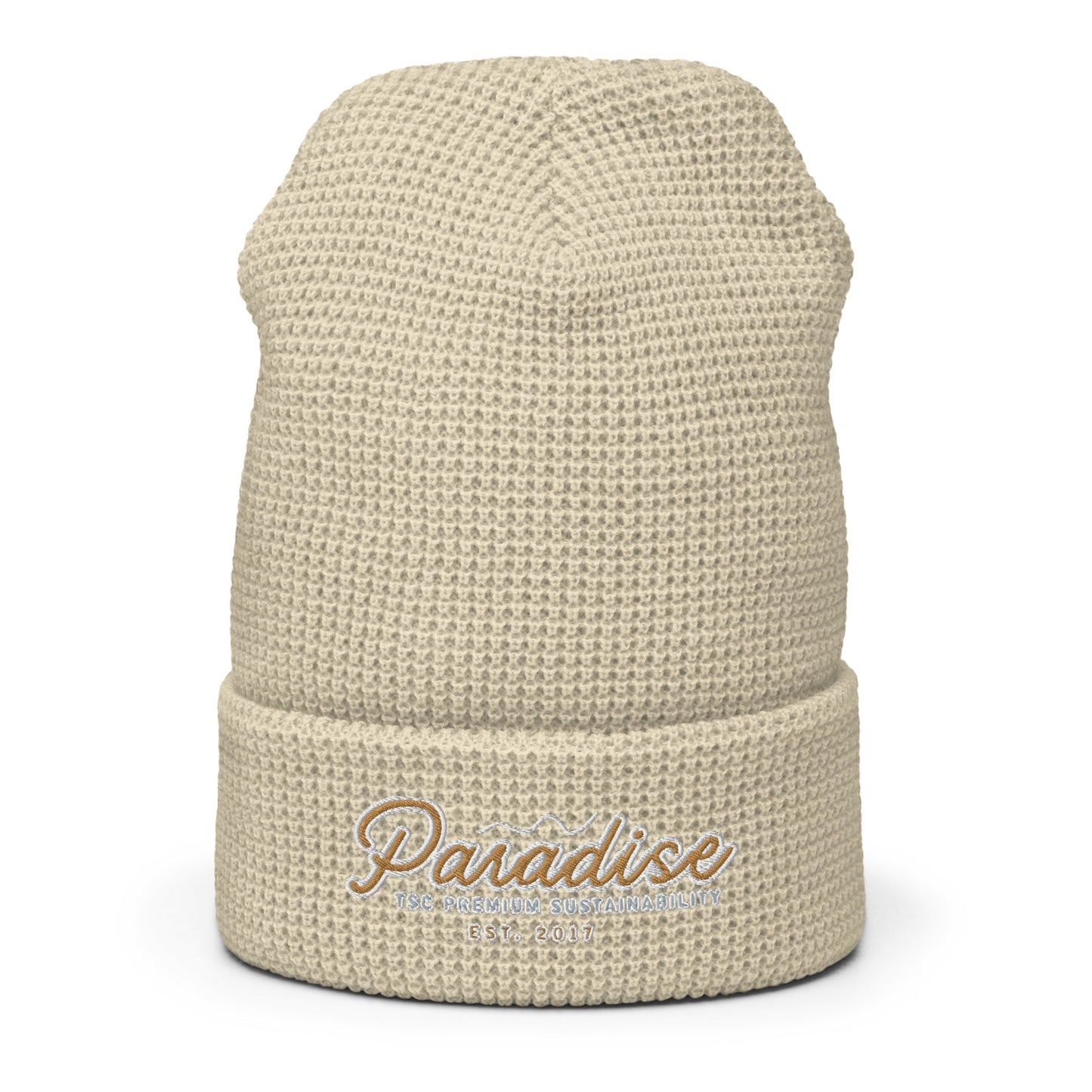 Premium Paradise Waffle Beanie