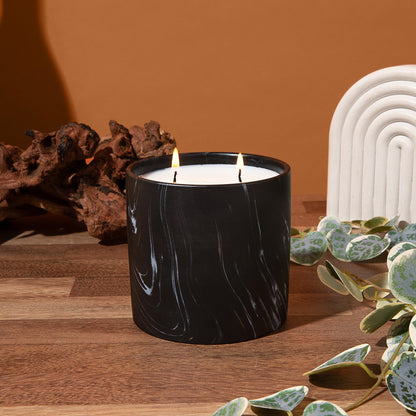 Midnight Soleil Black Marquina Candle 17oz