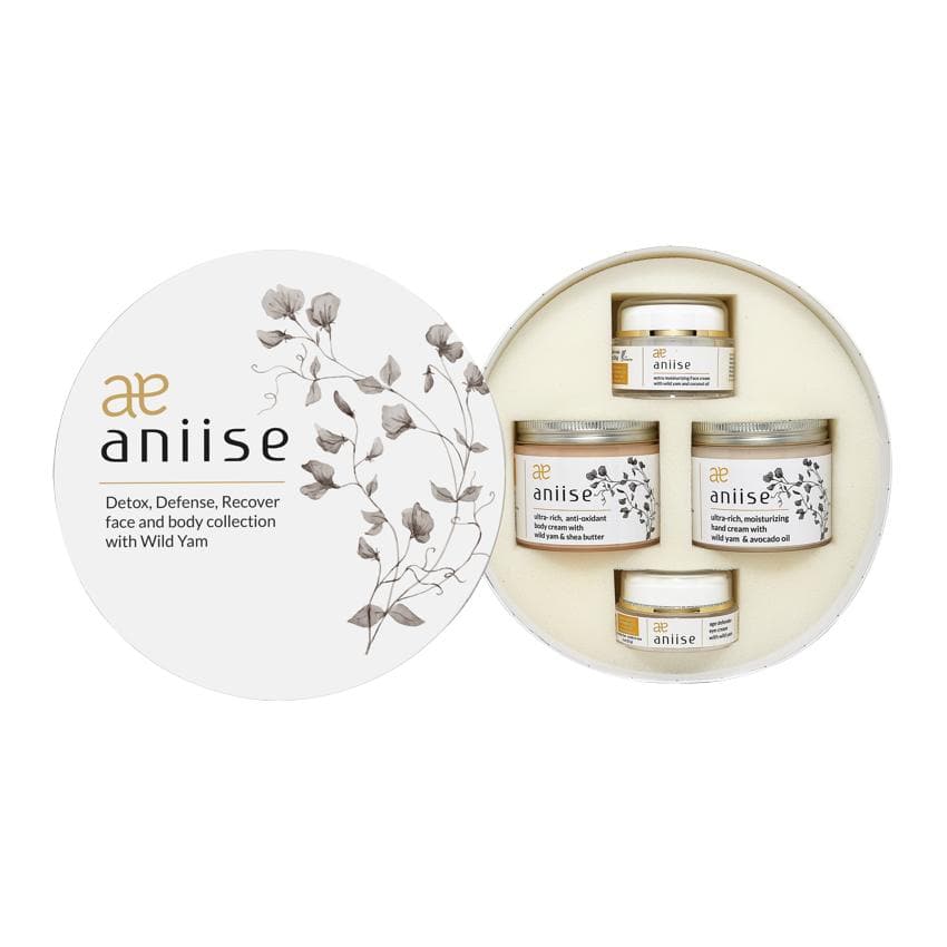 Wild Yam Body Cream Set - Face, Body, Hands, Eyes by Aniise