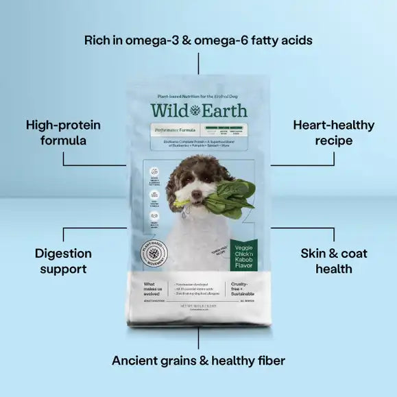 Performance Formula Dog Food by Wild Earth