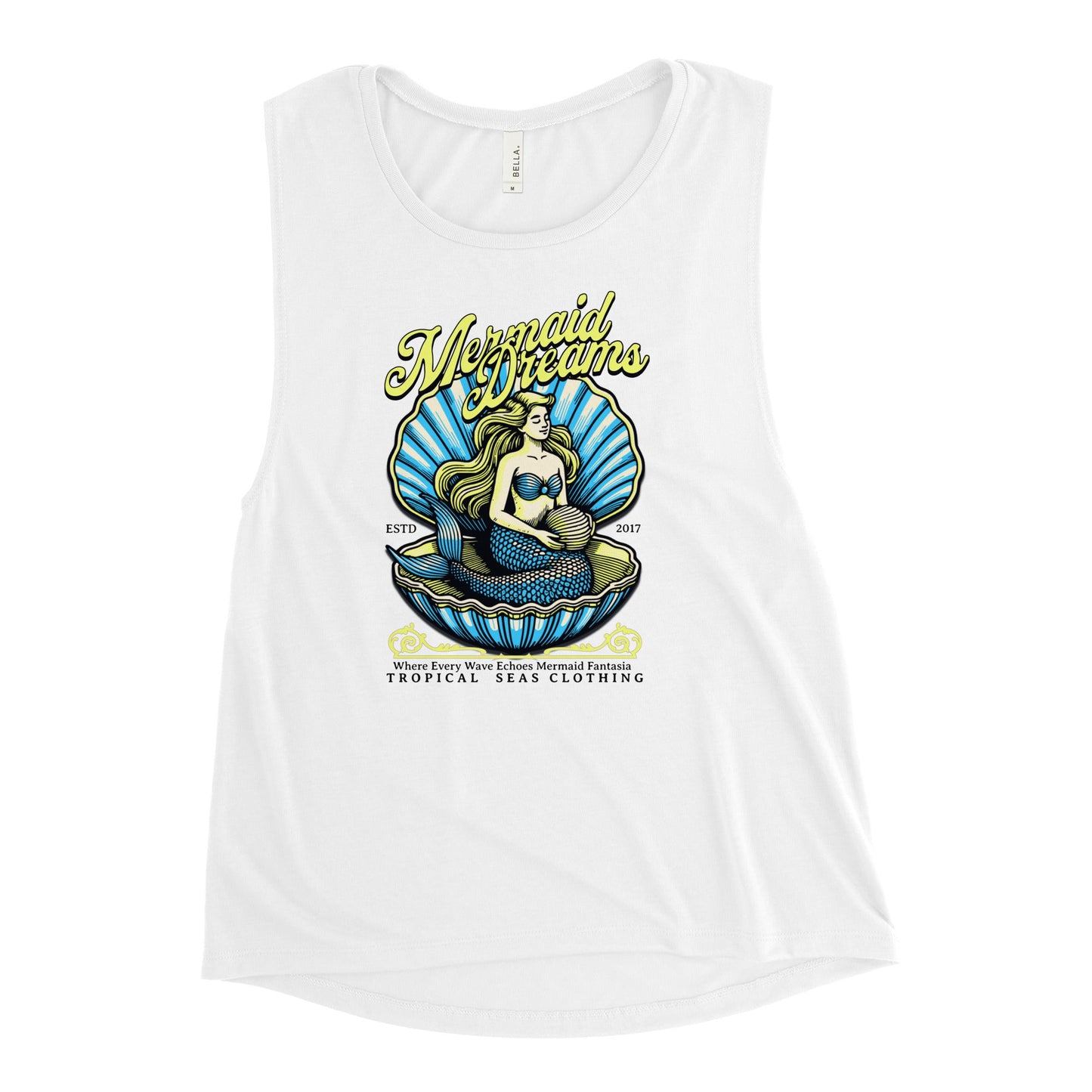 Ladies’ Tropical Mermaid Tank Top